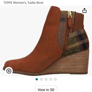 Toms Sadie Boot Women’s size 10 NIB